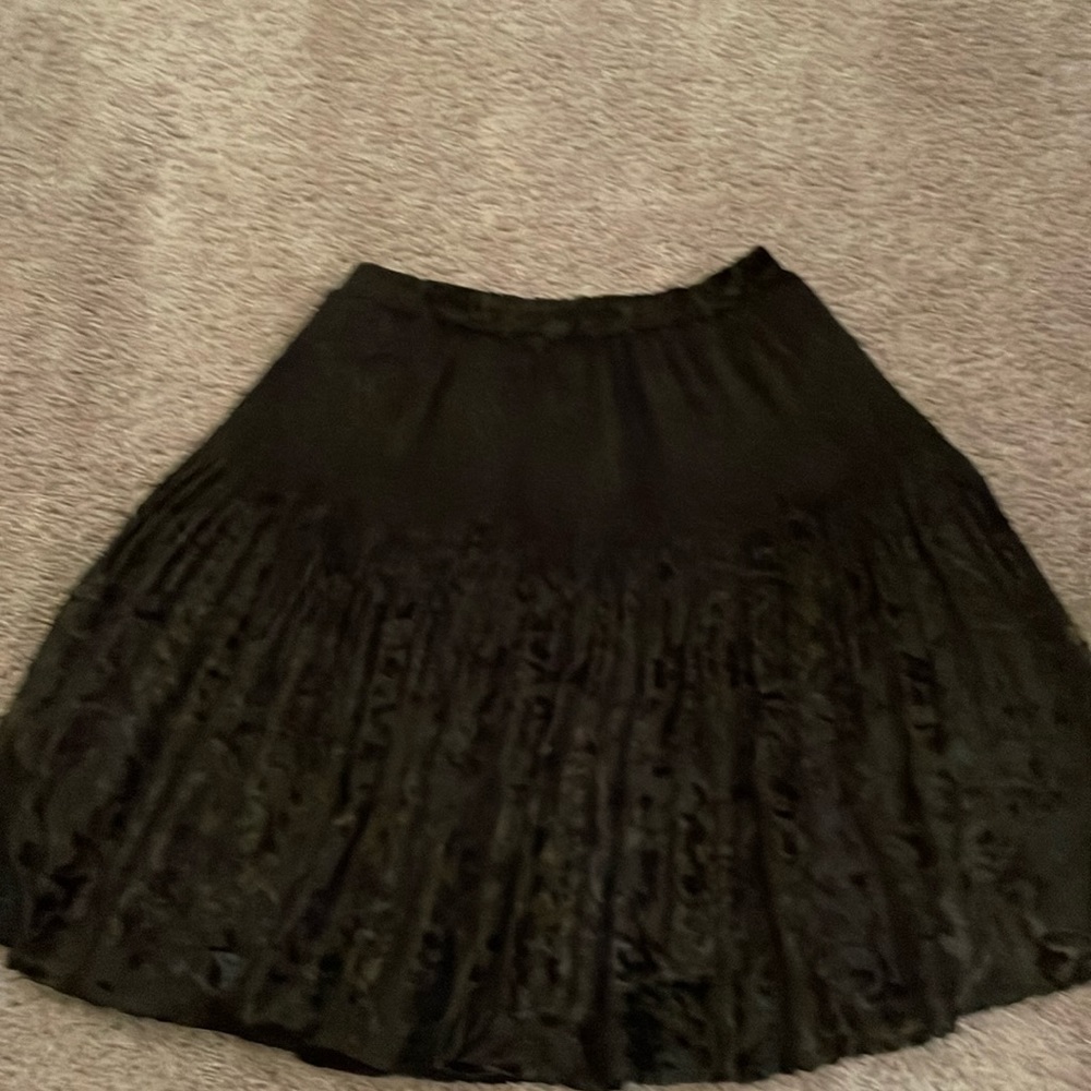 Vintage Cache velvet skirt